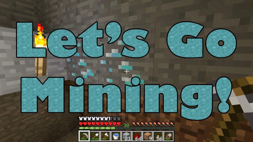 Let’s Play Minecraft (Survival) Walkthrough / Commentary Part 10 – Let’s go mining!