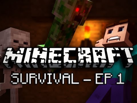 Minecraft: Survival Let’s Play Ep. 1 – A Journey of Plural Heroes