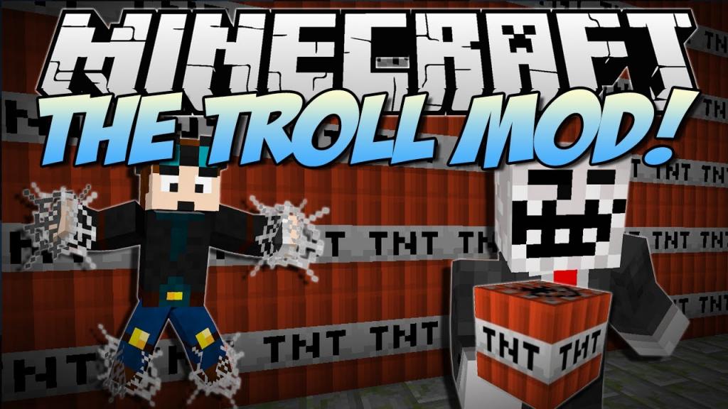 Minecraft | THE TROLL MOD! (Troll TNT, Never Ending Webs & More!) | Mod Showcase