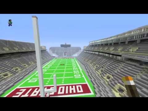 Virtual Ohio Stadium Has a Redstone Secret