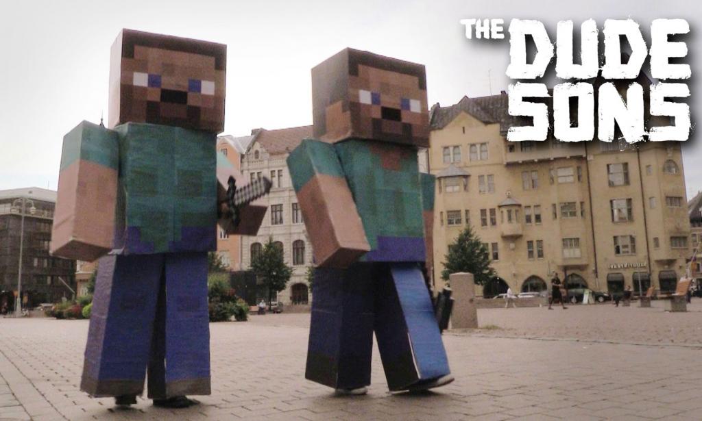 The Real World is Too Cold and Hard For Steve in This Real Life Minecraft Prank