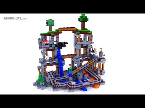 Review of Lego Minecraft’s Biggest Set, ‘The Mine’