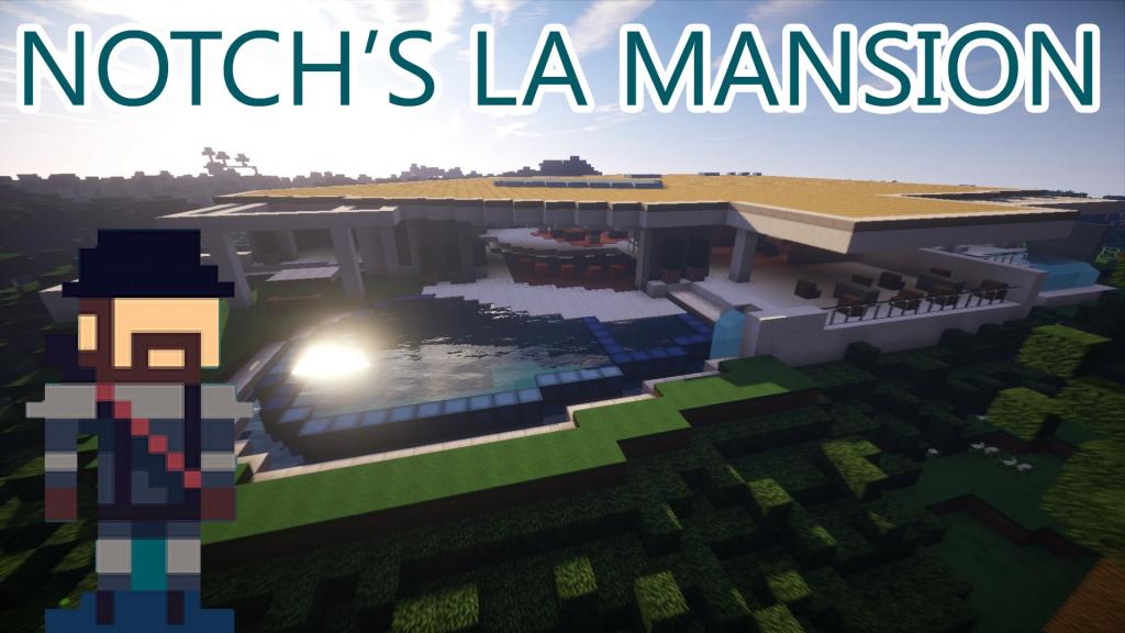 You Can Live in Notch’s 70 Million Mansion, in Minecraft