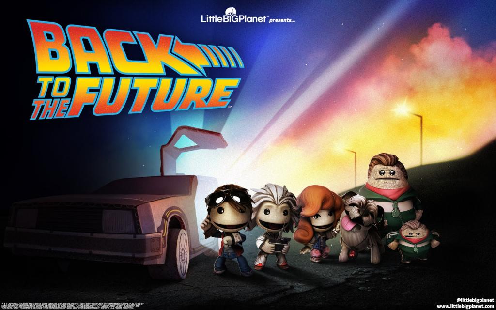Little Big Planet 3 Gains Back To The Future Level Set